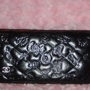 Vintage Black Long Chanel Wallet
